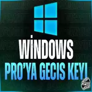 Windows 10/11 Pro Ya Geçiş Keyi