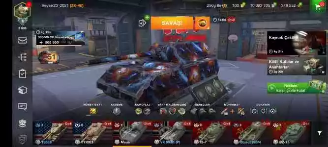 Wot Blitz Premium Tanklar