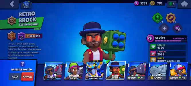 Satılık 30 K Brawl Stars Hesabı Aktif Brawl Pass Fırsat Hesap!