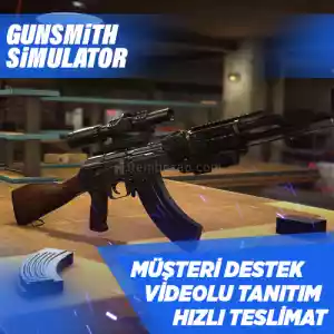 Gunsmith Simulator Steam [Garanti + Destek + Video + Otomatik Teslimat]
