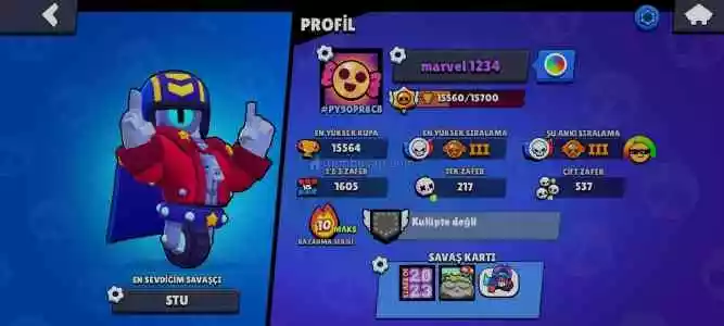 Çok İyi Fiyata Brawl Stars Hesabı