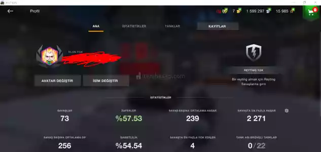 Wot Blitz Yeni Satılık Hesap Yeni Baslayan İçin