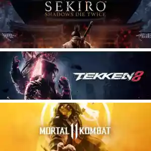 Sekiro + Tekken 8 + Mortal Kombat 11