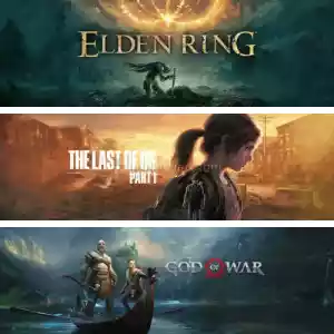 Elden Ring + The Last Of Us Part I + God Of War