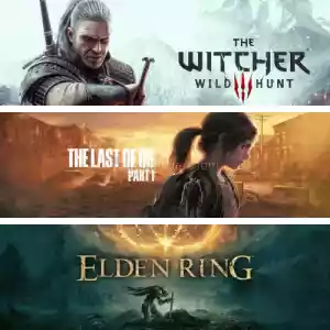 Elden Ring + The Witcher 3 + The Last Of Us Part I