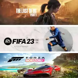 The Last Of Us Part I + Fifa 23 + Forza Horizon 5