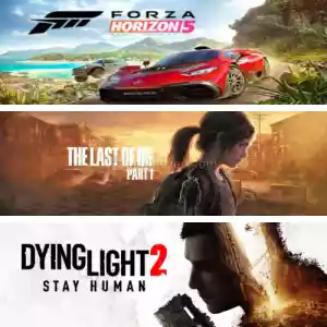 Forza 5 + The Last Of Us Part I + Dying Light 2