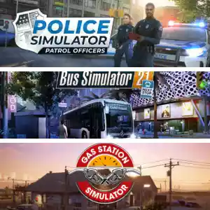 Police Simulator + Bus Simulator + Gas Station Simulator