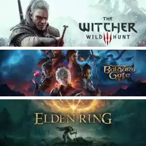 Baldur\S Gate 3 + The Witcher 3 + Elden Ring