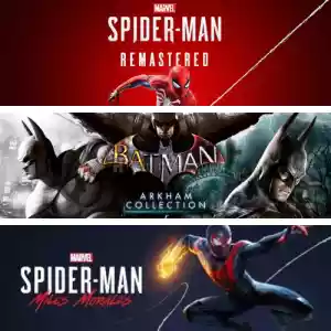 Batman: Arkham Collection + Spider-Man Remastered + Spider-Man: Miles Morales