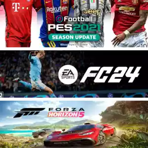 Forza5 + Fc24 + Pes 2021 Season Update Lite
