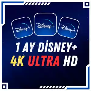 4K Ultra Hd Disney Plus 1 Aylık + Garanti