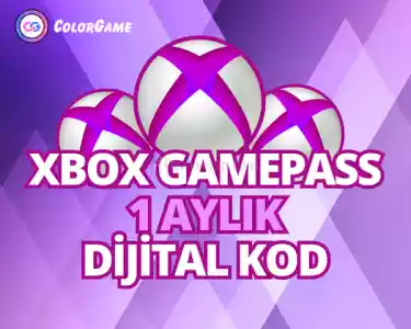 Xbox Gamepass 1 Aylık Dijital Kod + Garanti