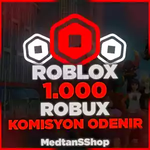⭐(1429) 1000 Robux - Komisyon Ödeniyor⭐