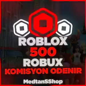 ⭐(715) 500 Robux - Komisyon Ödeniyor⭐