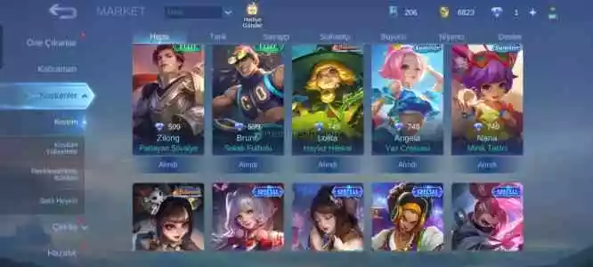 Full +Full Hesap Kız Herolar Çoğunlukla