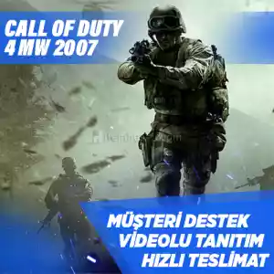 Call Of Duty 4 Modern Warfare 2007 Steam [Garanti + Destek + Video + Otomatik Teslimat]