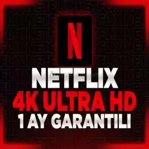 [Garantili] 4K Ultra Hd 1 Aylık Netflix Premium