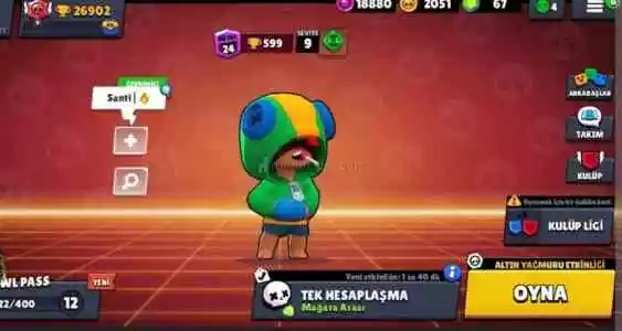 Brawl Stars Hesap Uyguna 33K 64 Karakter