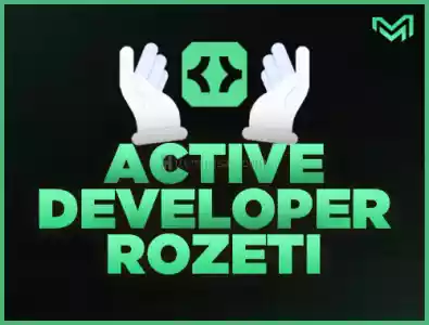 Active Developer Rozeti + Kalıcı