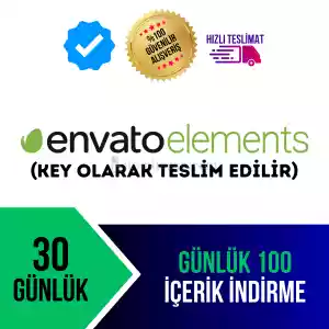 Envato Elements 30 Günlük / Günlük 100 İçerik İndirme