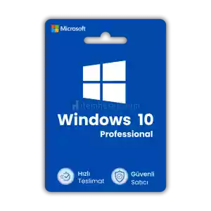 Windows 10 Pro - Retail (Online Aktivasyon)