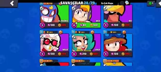 Brawl Stars Ucuza Başlangıç Hesabı