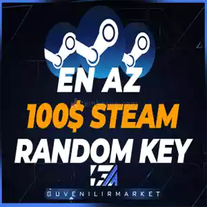 En Az 100$ Steam Random Key