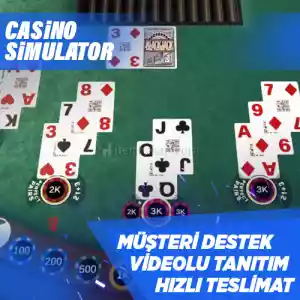 Casino Simulator Steam [Garanti + Destek + Video + Otomatik Teslimat]