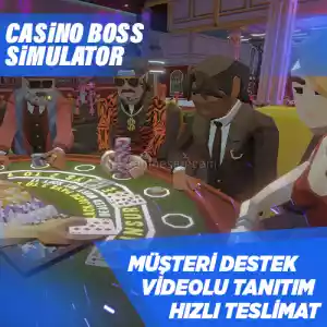 Casino Boss Simulator Steam [Garanti + Destek + Video + Otomatik Teslimat]
