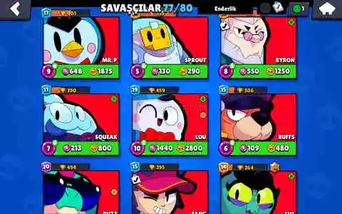 Hesap Karakteri 77 Karakter 3 Savaşçı Kaldı