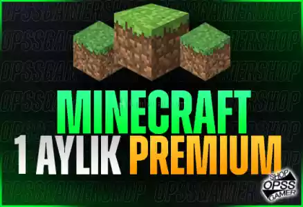 1 Aylık Minecraft Premium