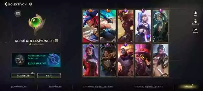 71 Seviye Dolu Wildrift Hesabı Detaylar Açıklamada