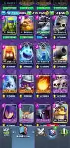 Clash Royale 7K Kupa 30 Max 8 Yıllık Hesap 2.5K Elmas