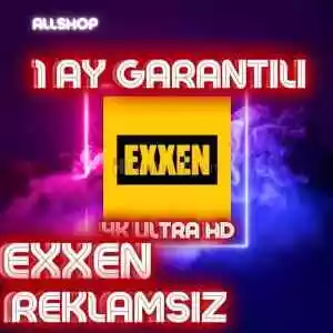 Exxen 1 Ay Reklamlı Hesap