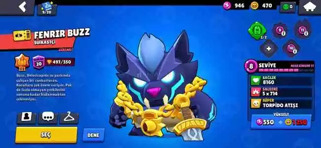 Brawl Stars 19K Kupalı Hesap