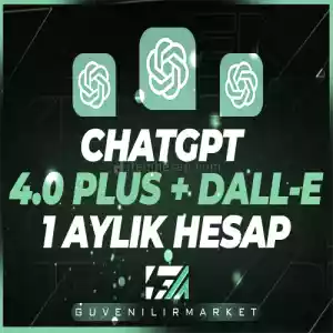 [Hızlı Teslimat] Chatgpt Plus 4.O + Dall-E