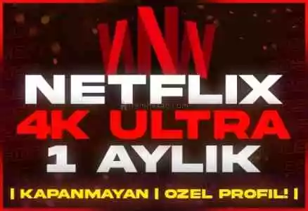 Kişiye Özel Profilli Kapanmayan 4K Uhd Netflix