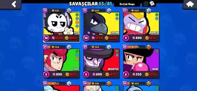 19.000 Kupa 55 Karakter Kolay Kasilabilir Mail İle Devredilecek