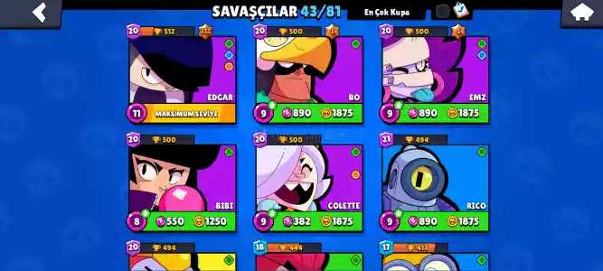 Brawl Stars Hesap