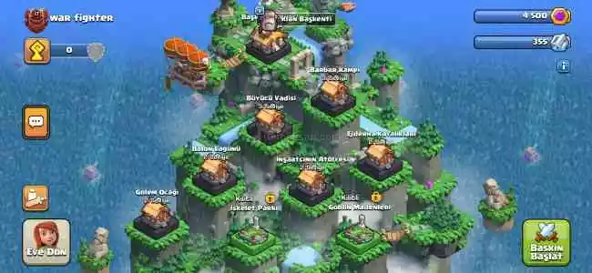 Clash Of Clans 17 Level Klan Satışı