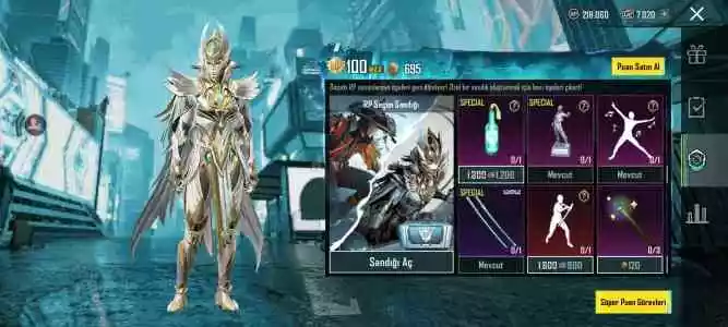 7020 Uc Ve Elite Passlı Pubg Hesap