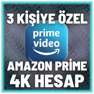 [Sorunsuz 4K Uhd] Amazon Prime 1 Ay Garantili Premium