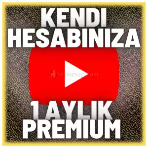 Kendi Hesabınıza 1 Aylık Youtube Premium