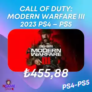 Call of Duty: Modern Warfare III 2023 PS4 – PS5