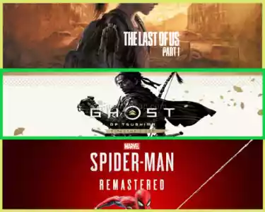 The Last of Us Part I +Ghost of Tsu.+ Spider