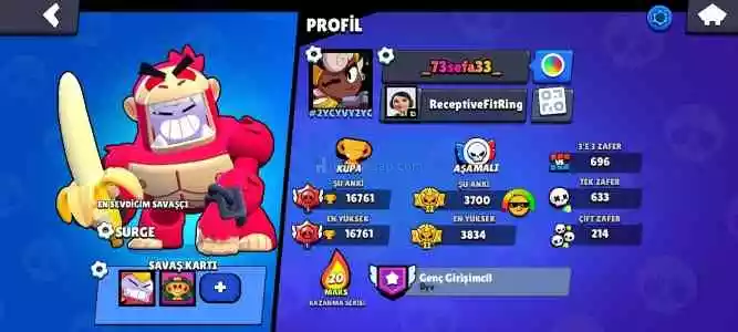 Brawl Stars Hesabı Satılık