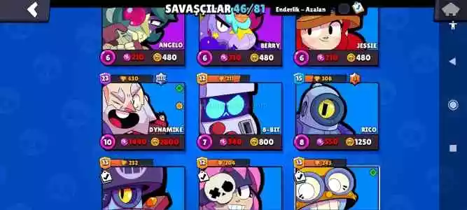 Brawl Stars Hesabı Satılık