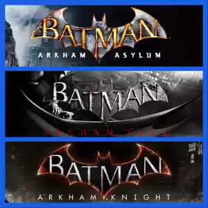 Batman: Arkham Asylum + Batman: Arkham City + Batman: Arkham Knight Steam [Garanti + Destek + Video + Otomatik Teslimat]