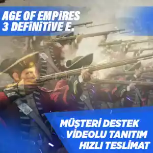 Age of Empires III: Definitive Edition Base Game Steam [Garanti + Destek + Video + Otomatik Teslimat]